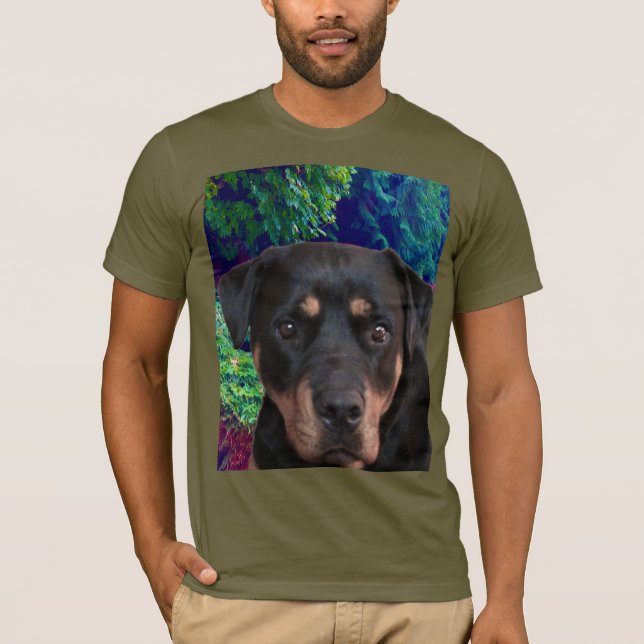 Camiseta Rottweiler, Guardião Confidente (Frente)