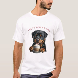Camiseta Rottweiler Latte