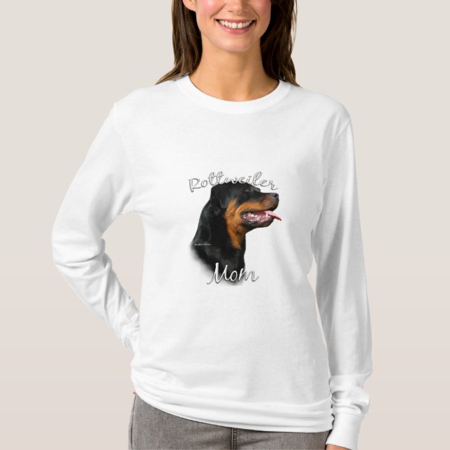 Camiseta Rottweiler Mãe 2 (Frente)