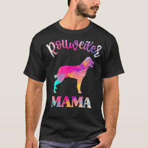 Camiseta Rottweiler Mama Melhor Rottweiler Mãe Nunca Mães D
