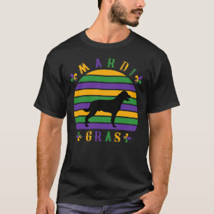 Camiseta Rottweiler Mardi Gras Pet Dog Lover