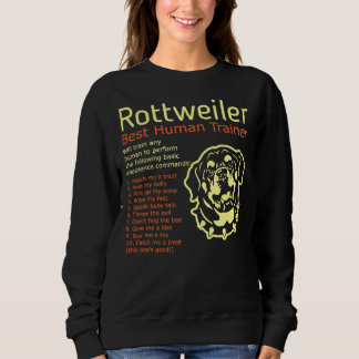 Camiseta Rottweiler: Melhor Treinador Humano Treinará Qualq