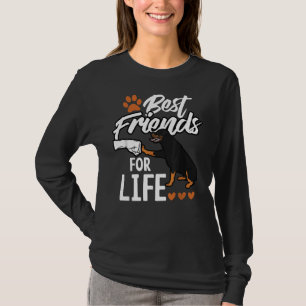 Camiseta Rottweiler: Melhores Amigos Para Crias De Cachorro