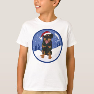 Camiseta Rottweiler Natal  