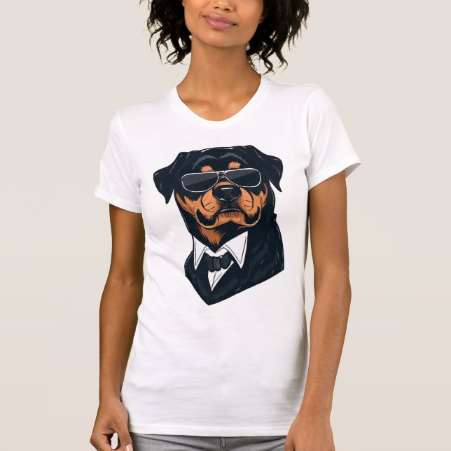 Camiseta Rottweiler Os Cavalheiros (Frente)