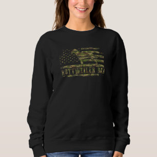 Camiseta Rottweiler Pai Camouflage Bandeira Americana Patri