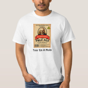 Camiseta Rótulo da Cerveja Pale Ale do Sr. Molotov