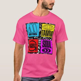 Camiseta rótulo de disco vintage Tamla soul Motown Gordy