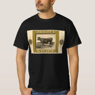 Camiseta Rótulo de Produto Antigo, Refrigerante com Bicarbo