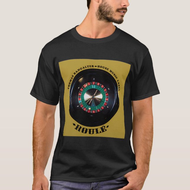 Camiseta Rótulo Vinil Thomas Bangalter House Music: G (Frente)