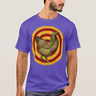 Camiseta Rótulo Vintage Hen
