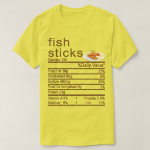 Camiseta rótulos dos peixes