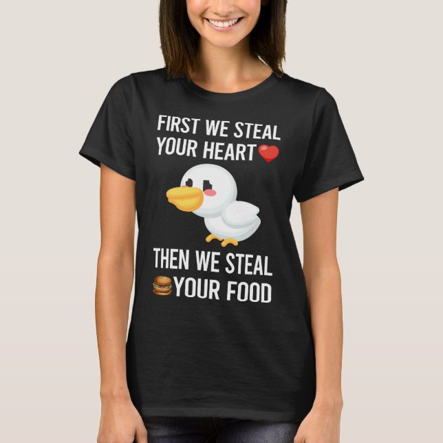 Camiseta Rouba seu coração Pelican 25 (Frente)