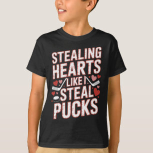 Camiseta Roubando Corações Como Eu Roubo Disco de Hóquei Va