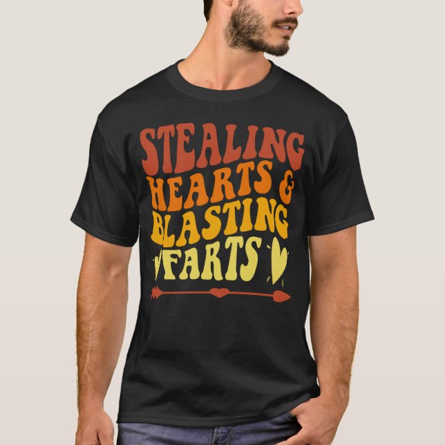 Camiseta Roubando Corações E Farinhas Explosivas (Frente)