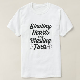 Camiseta Roubando Corações E Farinhas Explosivas