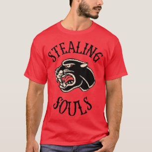 Camiseta Roubar Almas Você não pode me machucar motivação n