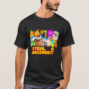 Camiseta Roubar um Brainrot