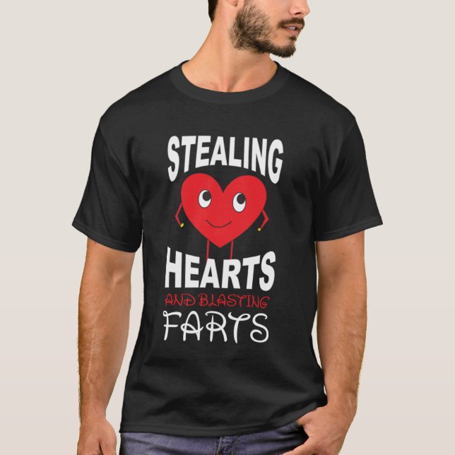 Camiseta Roubo De Corações E Farinhas De Explosão (Frente)