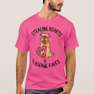 Camiseta Roubo De Corações Explosivos Bruxelas Griffon Va