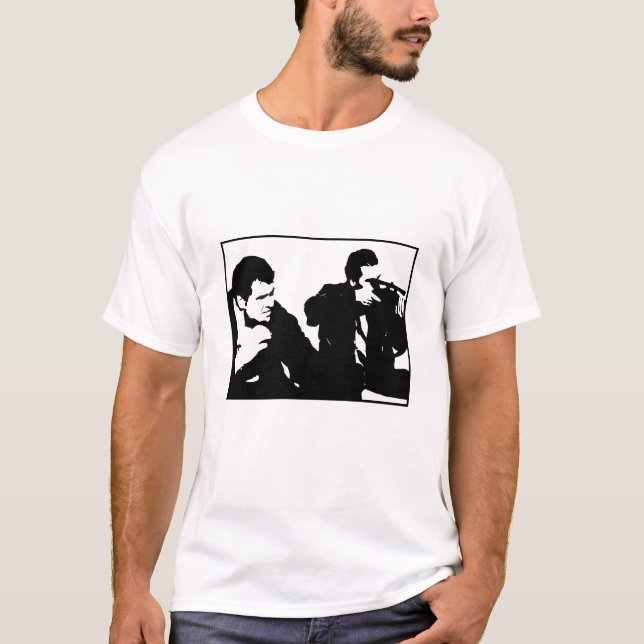 Camiseta Roubo & telhado de Lewis (Frente)