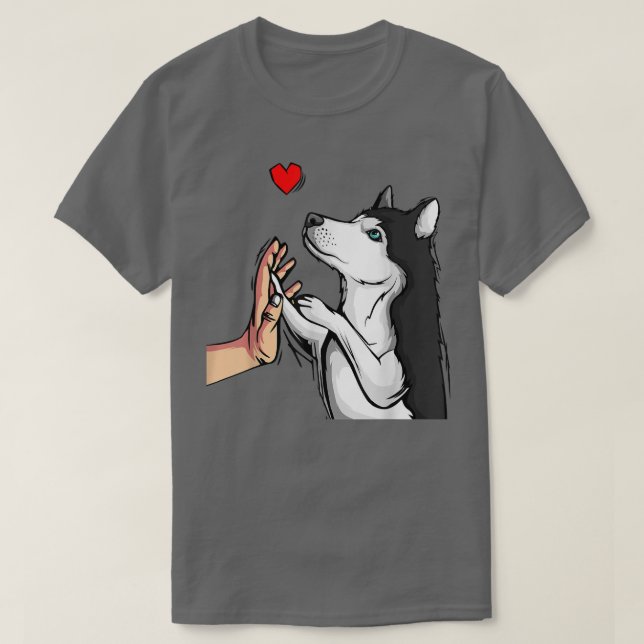 Camiseta Rouco Adora Cachorro Bonito Mãe Meninas (Frente do Design)