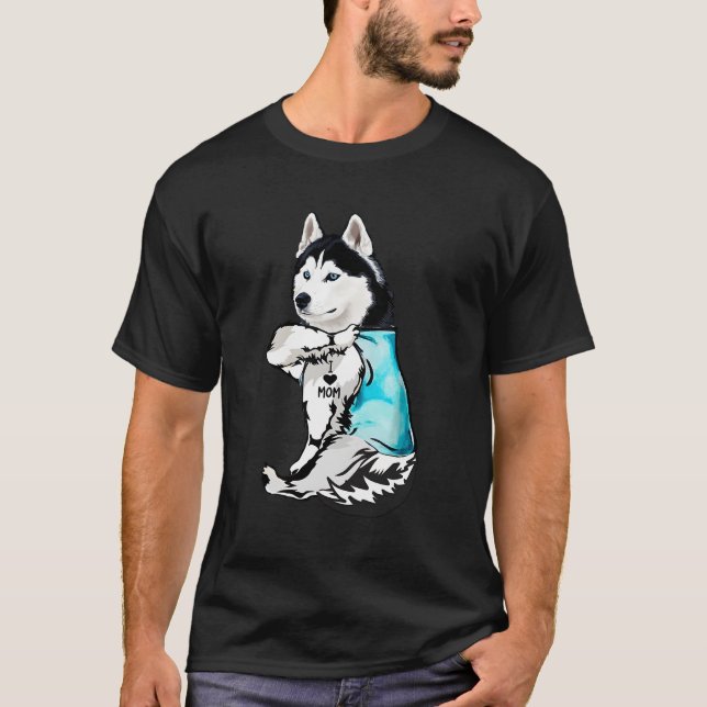 Camiseta Rouco Adoro A Tatuagem Da Mãe (Frente)