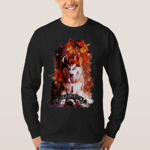 Camiseta Rouco Cachorro Cachorro Cachorro Cachorro Splatter