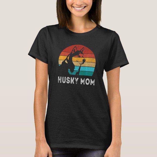 Camiseta Rouco De Cachorro Mãe Cachorro Siberiano (Frente)
