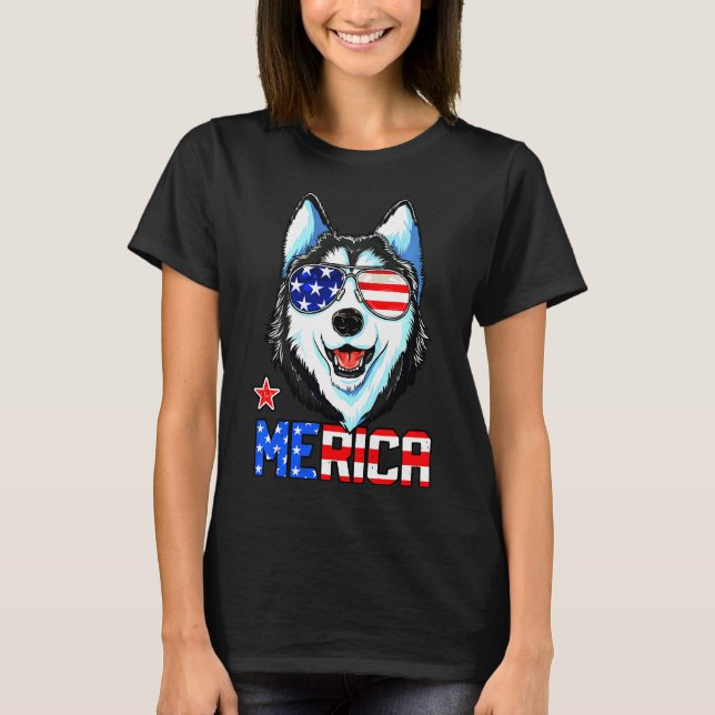 Camiseta Rouco de julho Merica Men American Flag (Frente)