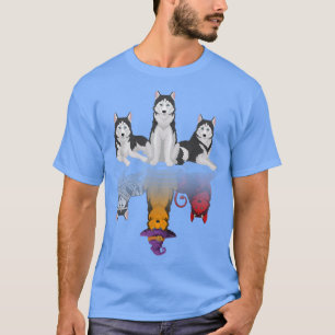Camiseta Rouco de outono de Outono de Rouco Cachorro Cortad