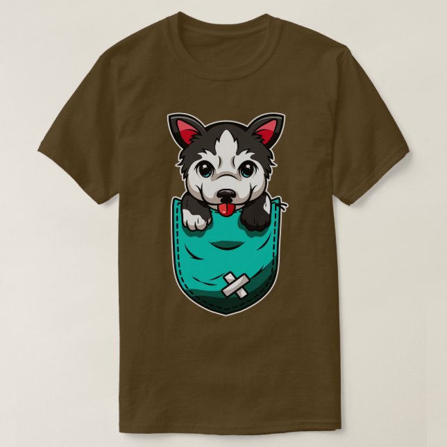 Camiseta Rouco Em Cachorro De Saco (Frente do Design)