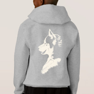 Camiseta Rouco Hoodie Kid's Wolf Dog Puppy Sweatshirt