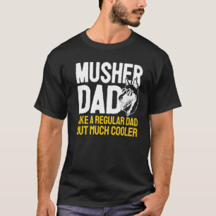 Camiseta Rouco Lançador Padre Sled Cachorro Correndo Pai Ca