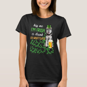 Camiseta Rouco me beija, sou irlandês, Bebado ou qualquer 