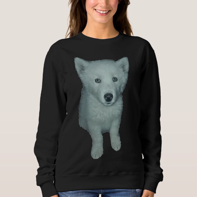 Camiseta Rouco Puppy Blue Eyes (Frente)