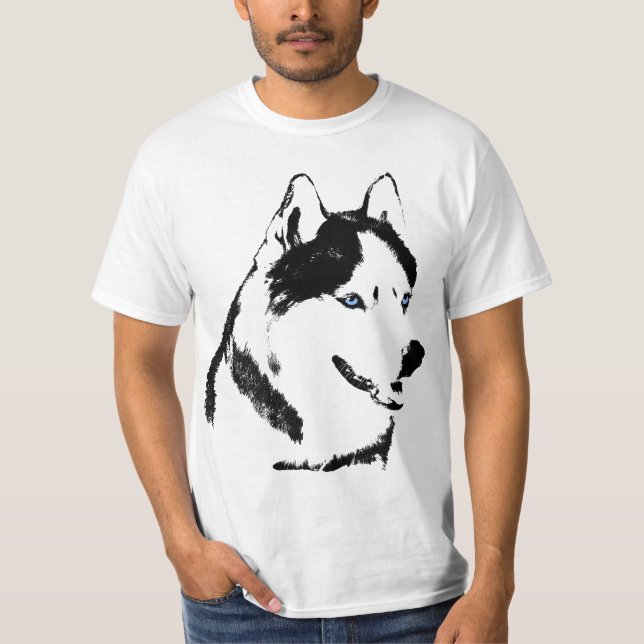 Camiseta Rouco Rouco Lobo Camisas Roucos de Cão La (Frente)