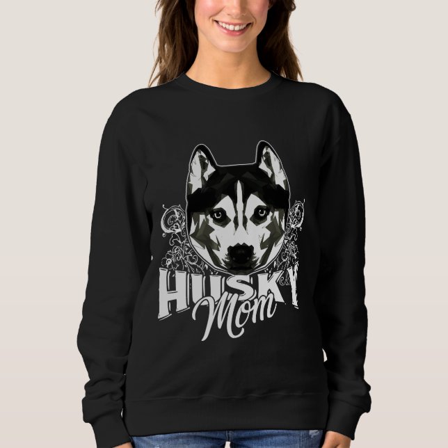 Camiseta Rouco Siberian Husky Mãe (Frente)