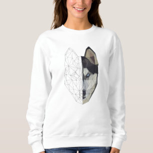Camiseta Rouco Wolf Dog Puppy Animal - Baixa Geometria Poli