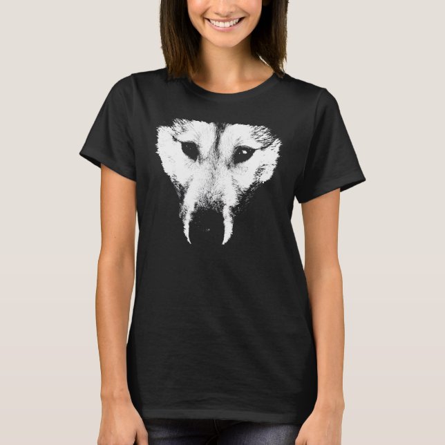 Camiseta rouco Wolf Organic T-shirt Rouco feminina (Frente)