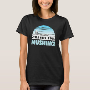 Camiseta Roucos Cães Sled Sled Sleding Mushing 5