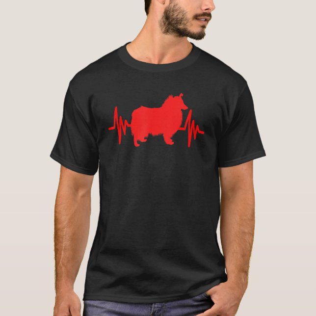 Camiseta Rough Collie (Frente)