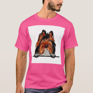 Camiseta Rough Collie
