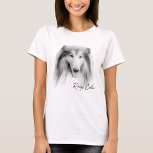Camiseta Rough Collie Dog