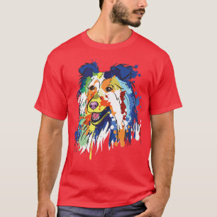Camiseta Rough Collie Dog Dog Dover Dog Proprietário de Cac