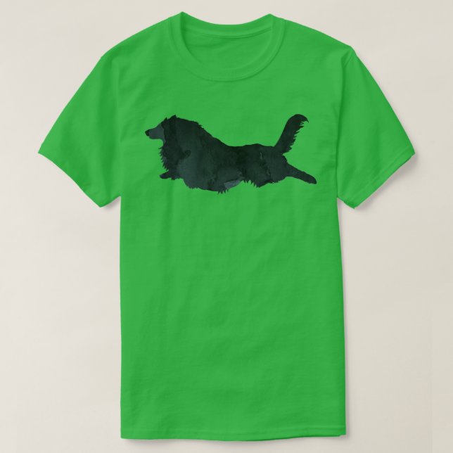 Camiseta Rough Collie Long Haired Collie (Frente do Design)