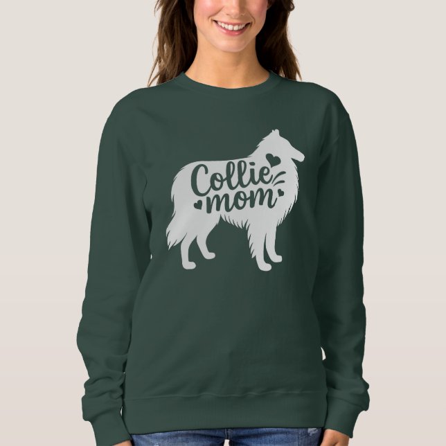 Camiseta Rough Collie Mãe (Frente)