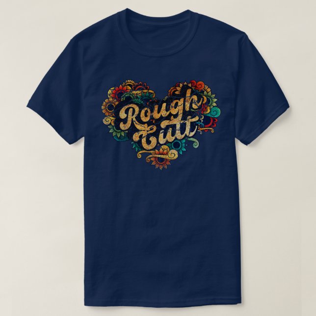 Camiseta Rough Cutt (Frente do Design)