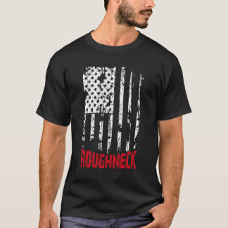 Camiseta Roughneck American Flag Oilfield