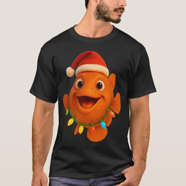 Camiseta Roughy Laranja de Natal (Frente)